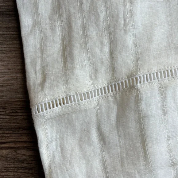 New! Cult Gaia Elle Cream Linen Pantsxxs